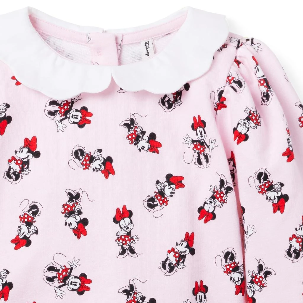 Janie and Jack Printed Minnie Mouse Sweatshirt (Toddler/Little Kids/Big Kids) 3