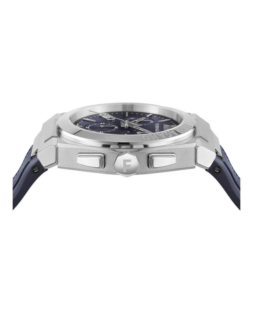 Salvatore Ferragamo Vega Chrono Silicone Watch