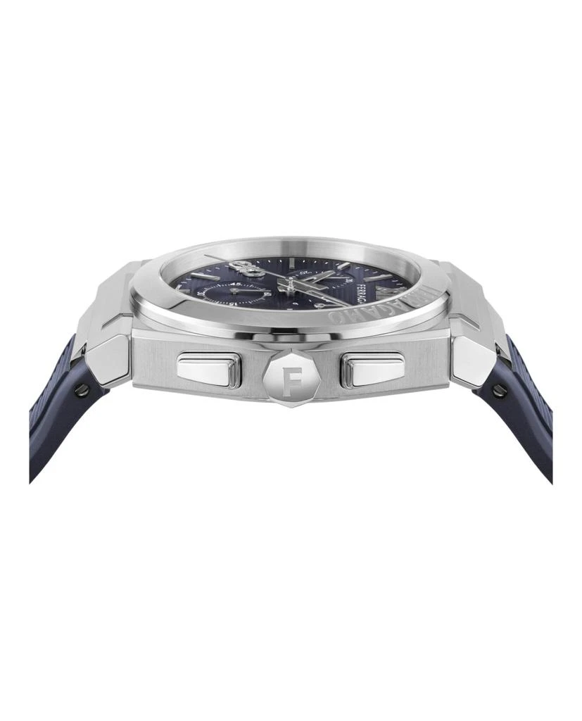 Salvatore Ferragamo Vega Chrono Silicone Watch 2