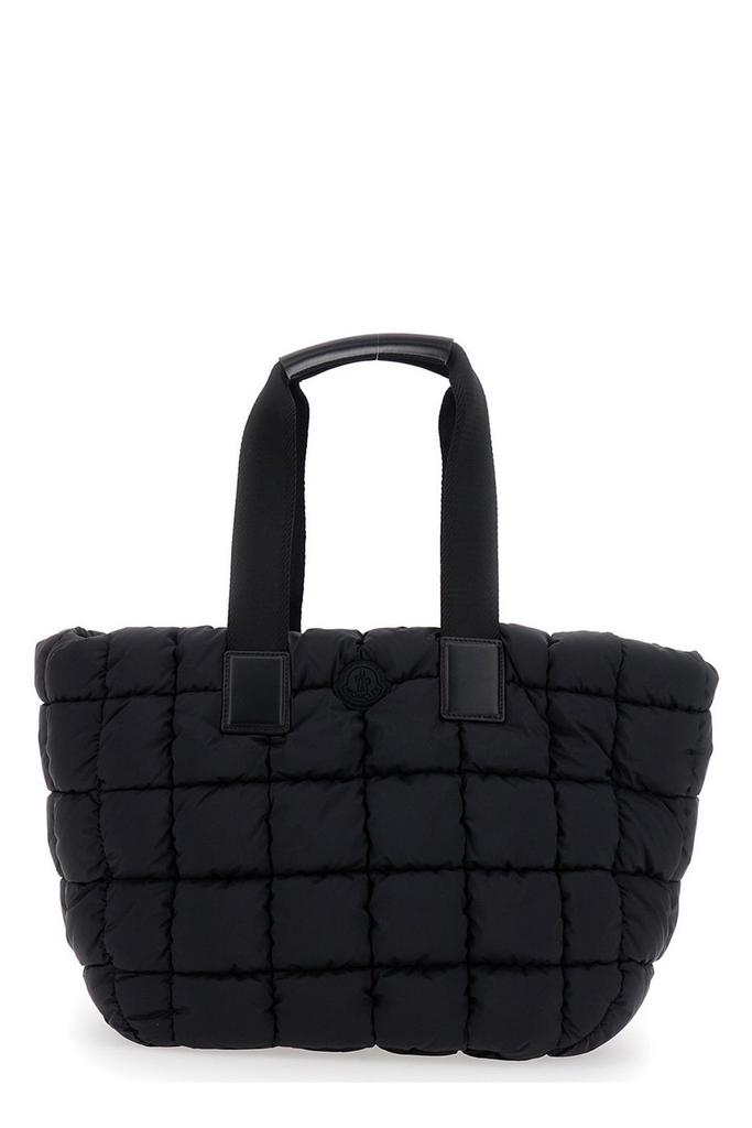 トートバッグ Moncler Raffia Small Hubba Shopping Bag Moncler Hubba Small Tote Bag (Tote Bags) IFCHIC.COM