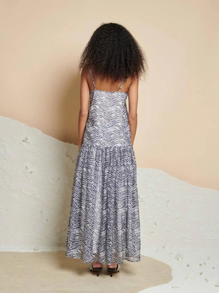 Ghospell Ghospell - Cameron Zebra Midi Dress 3