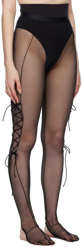 Nensi Dojaka Black Lacing Tights 2
