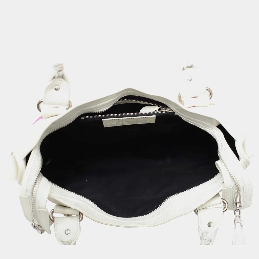 Balenciaga Balenciaga Floral Satin Leather GSH City Bag 6