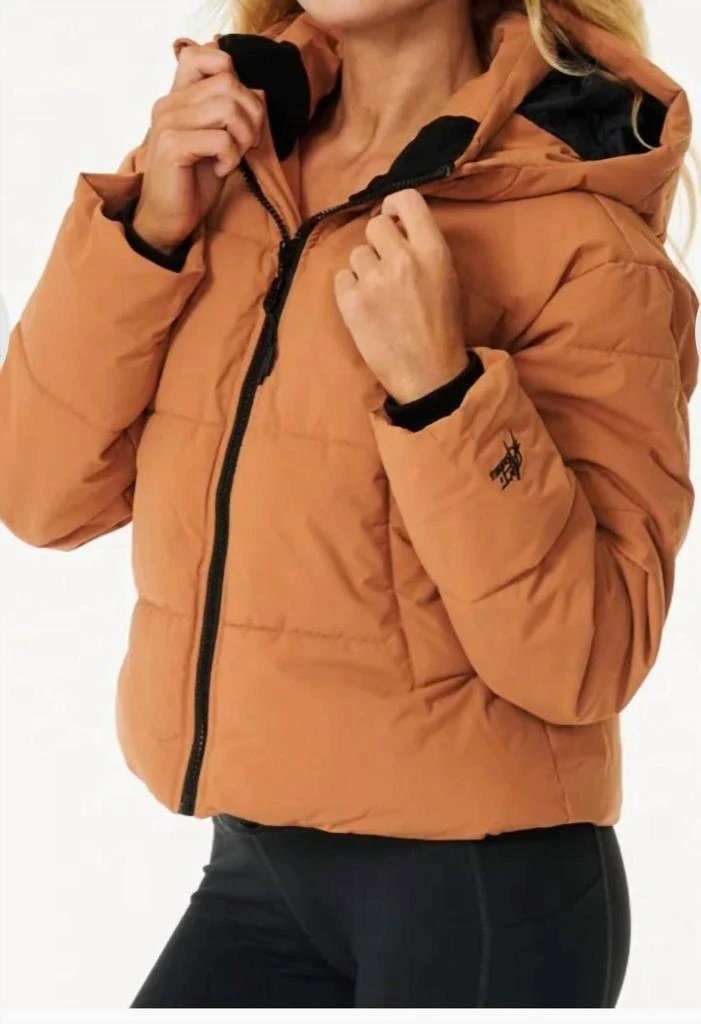 Rip Curl Anti-Series Tidal Jacket In Light Brown 1