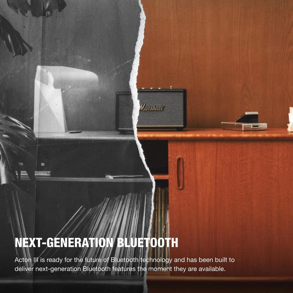 Marshall Marshall Acton III Bluetooth Home Speaker, Black 4