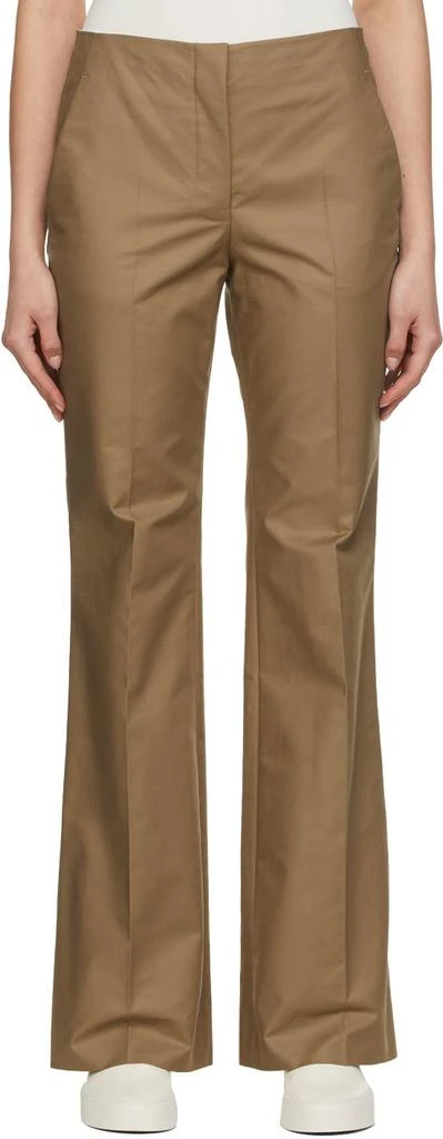 The Row Tan Vasco Trousers 1