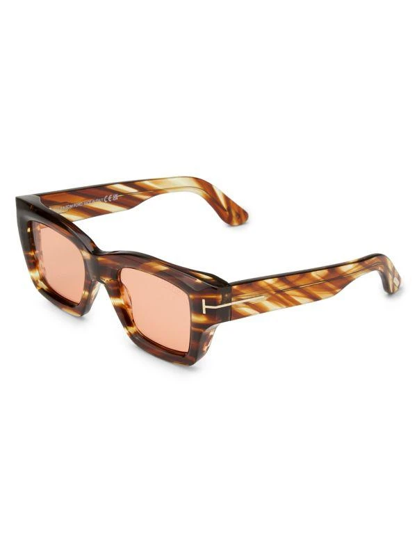 Tom Ford 50MM Rectangle Sunglasses 2