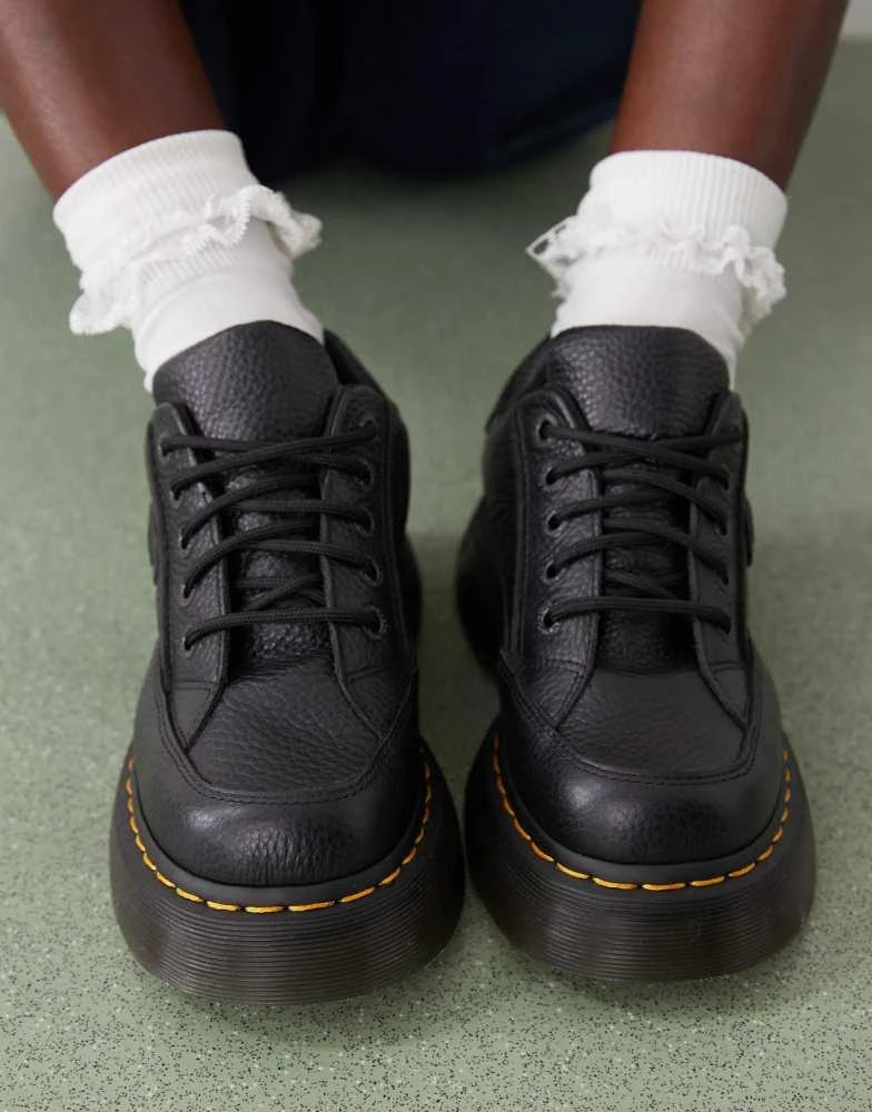Dr. Martens Dr Martens Buzz 5 eye shoes in black 3