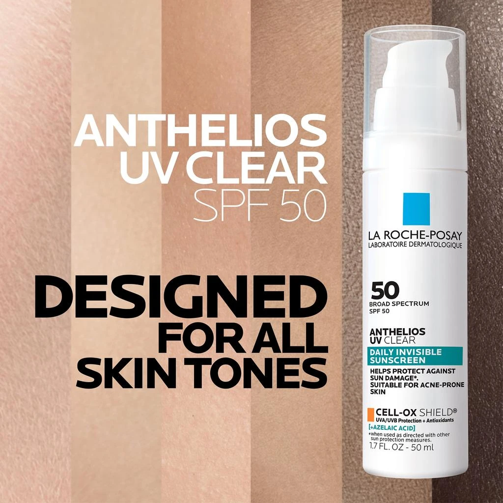 La Roche-Posay La Roche-Posay Anthelios UV Clear Daily Invisible Sunscreen SPF 50 6