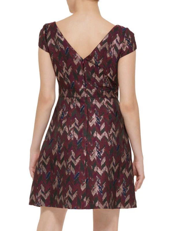 Vince Camuto Jacquard Fit & Flare Dress 2