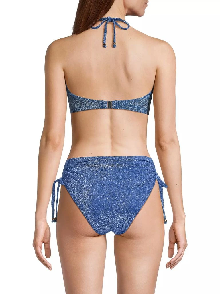 Milly Shimmer Halter Bikini Top 5