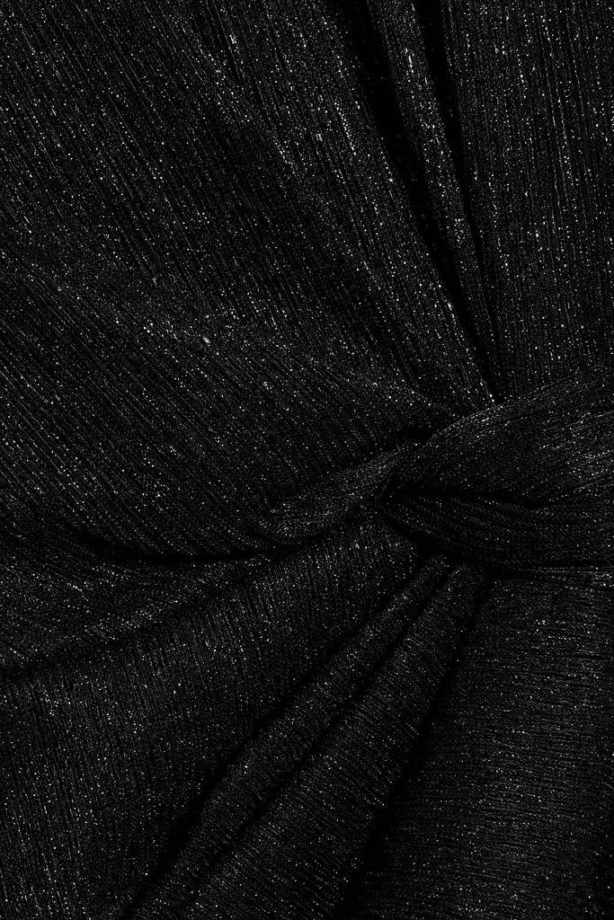 IRO Nowen twisted metallic tulle mini dress 4