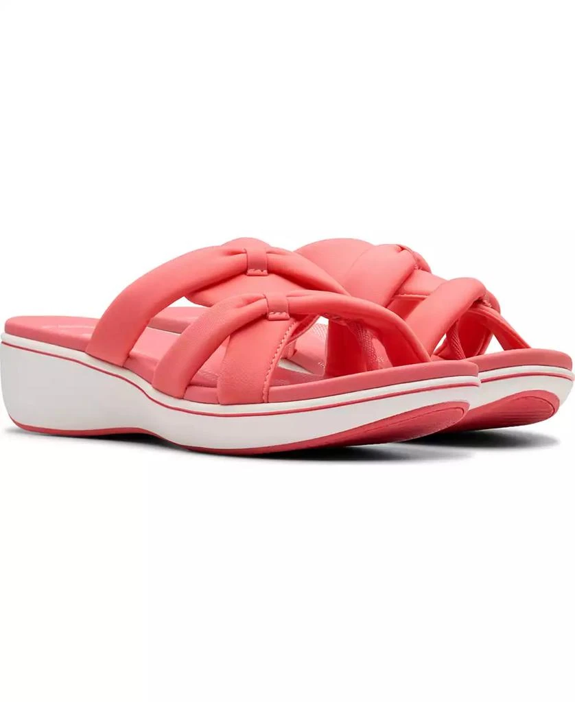 Clarks Cloudsteppers Breeze Rae Cam Slip-On Flat Sandals 5