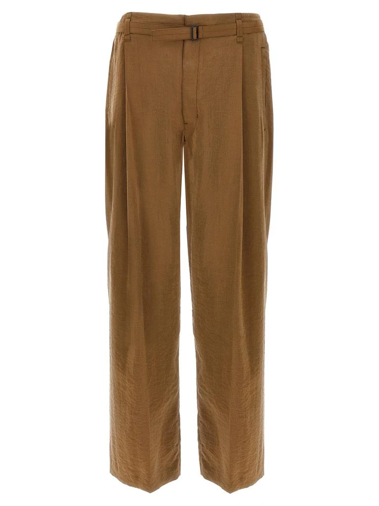 Lemaire Lemaire Belted Straight-Leg Trousers 1