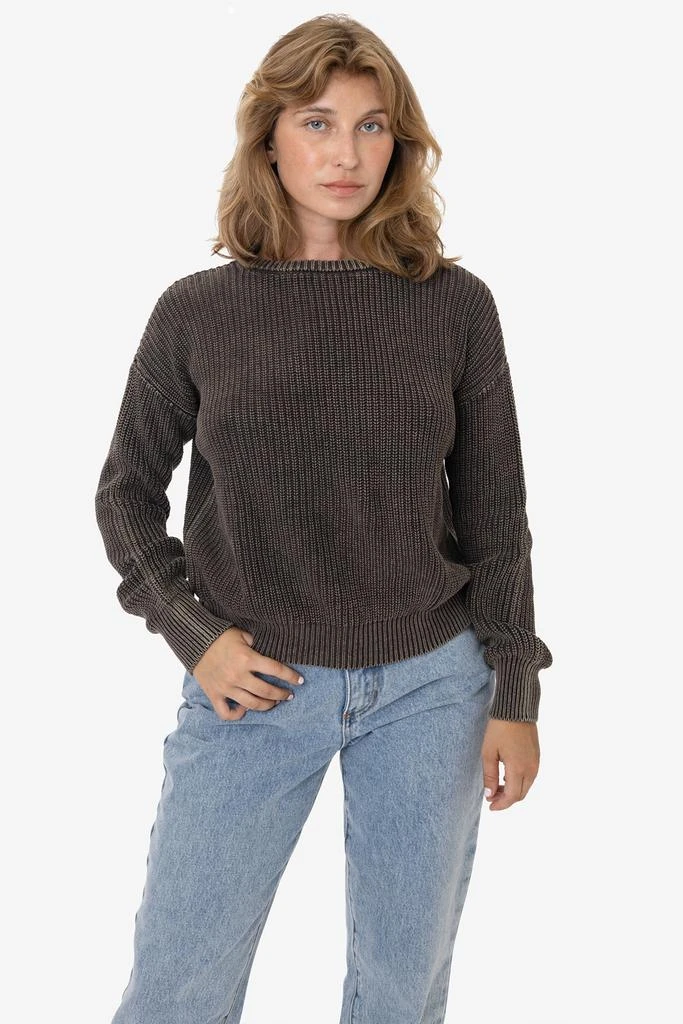 Los Angeles Apparel FMP01 - Unisex Fisherman Pullover (Mineral Wash) 3