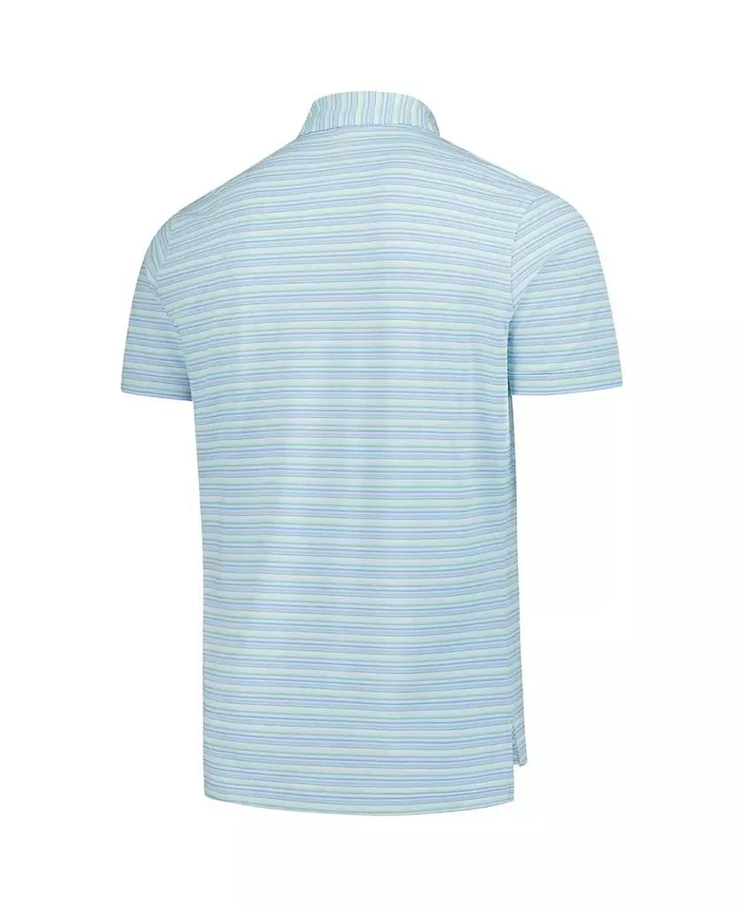 Peter Millar Men's Light Blue Arnold Palmer Invitational Atrium Performance Polo Shirt 3