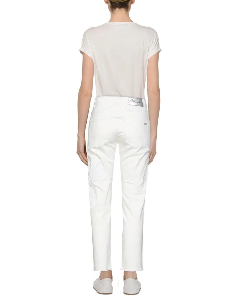 BLUMARINE Denim pants 3