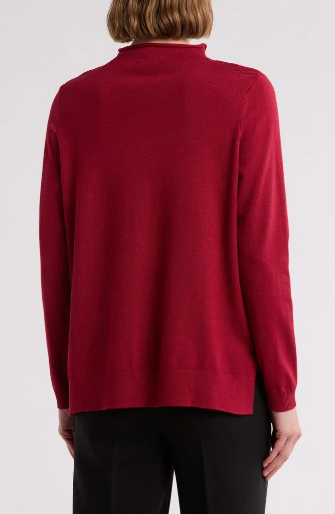 Adrianna Papell Mock Neck Sweater 2