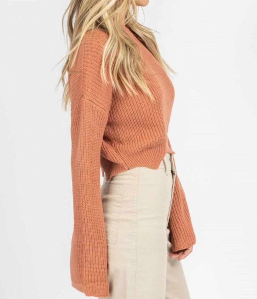 dee elly Dee Elly - Bell Sleeve Cropped Sweater 6
