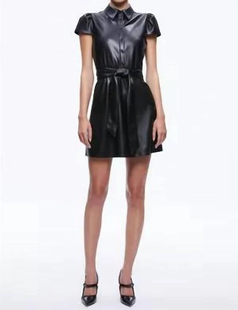 Alice + Olivia Alice + Olivia - Carolyn Wrap Waist Shirt Dress 2