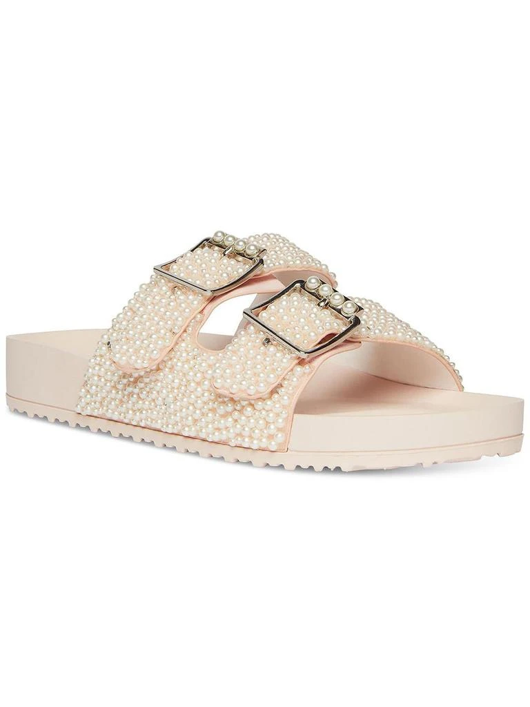 Madden Girl Teddy Womens Buckles Strappy Slide Sandals 5