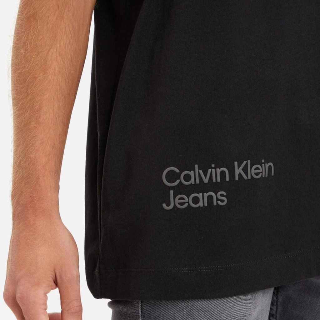 Calvin Klein Calvin Klein Jeans Blurred Coloured Address Cotton T-Shirt 3