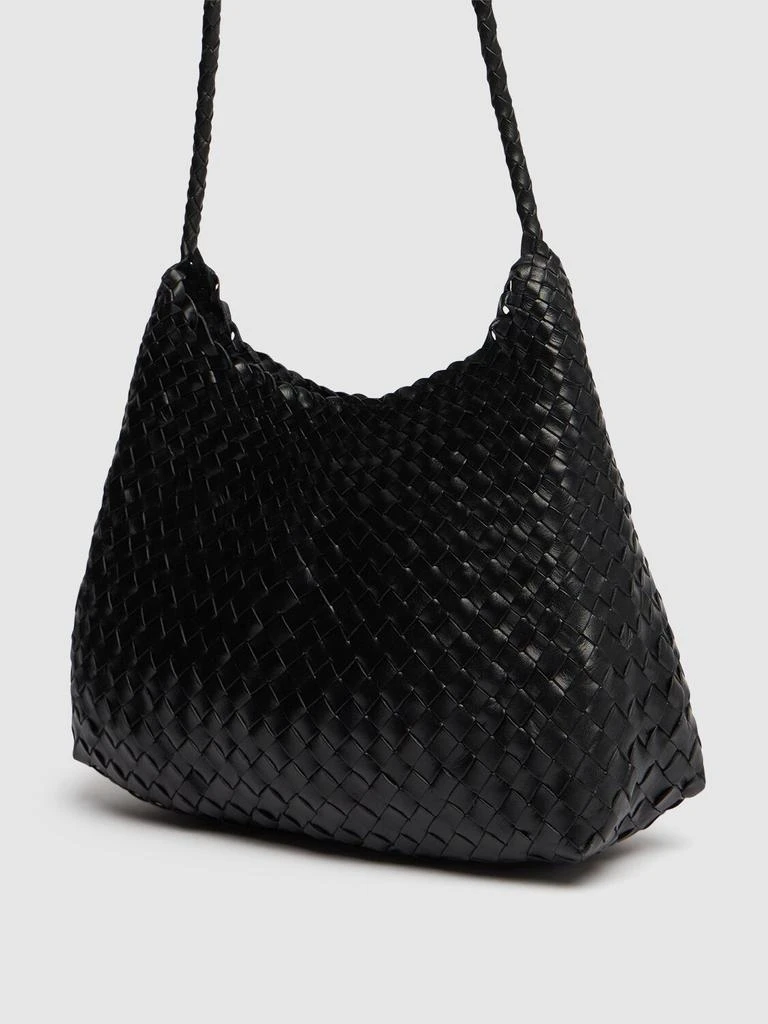 DRAGON DIFFUSION Santa Rosa Handwoven Tapered Leather Bag 4