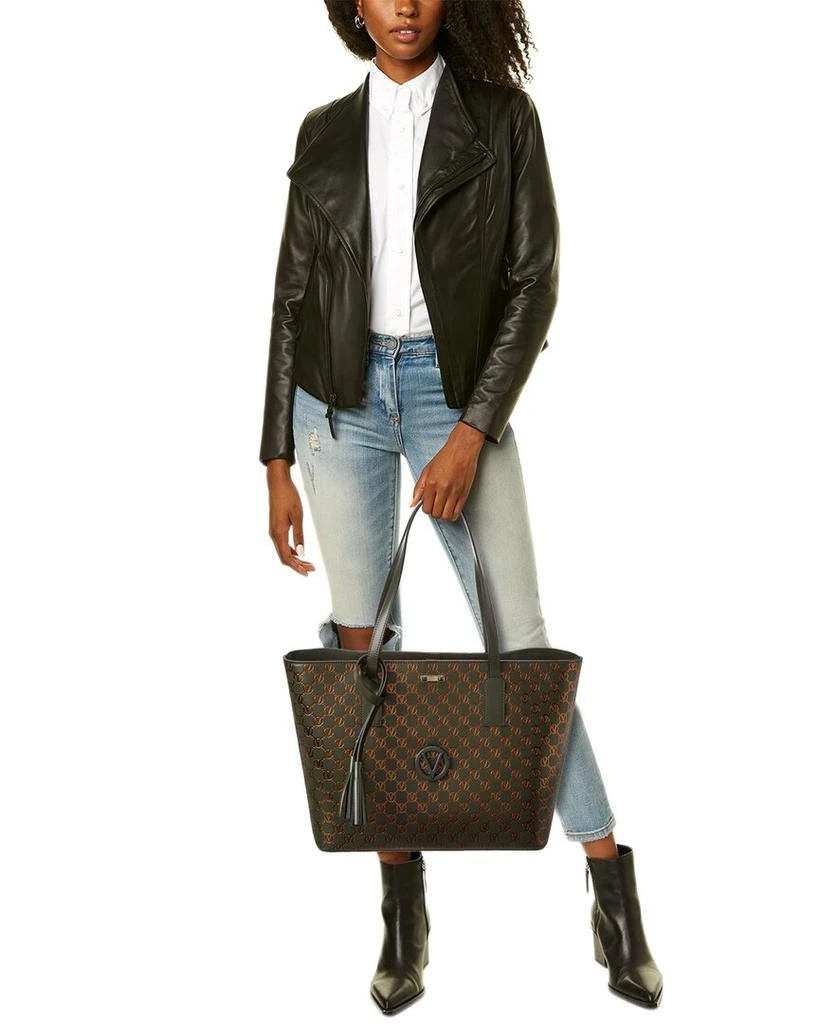 Mario Valentino Valentino by Mario Valentino Soho Monogram Leather Tote 4