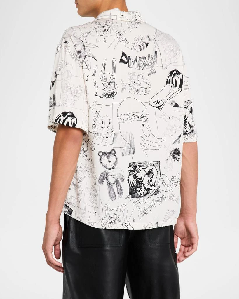 DOMREBEL Men's Silly Camp Shirt 3