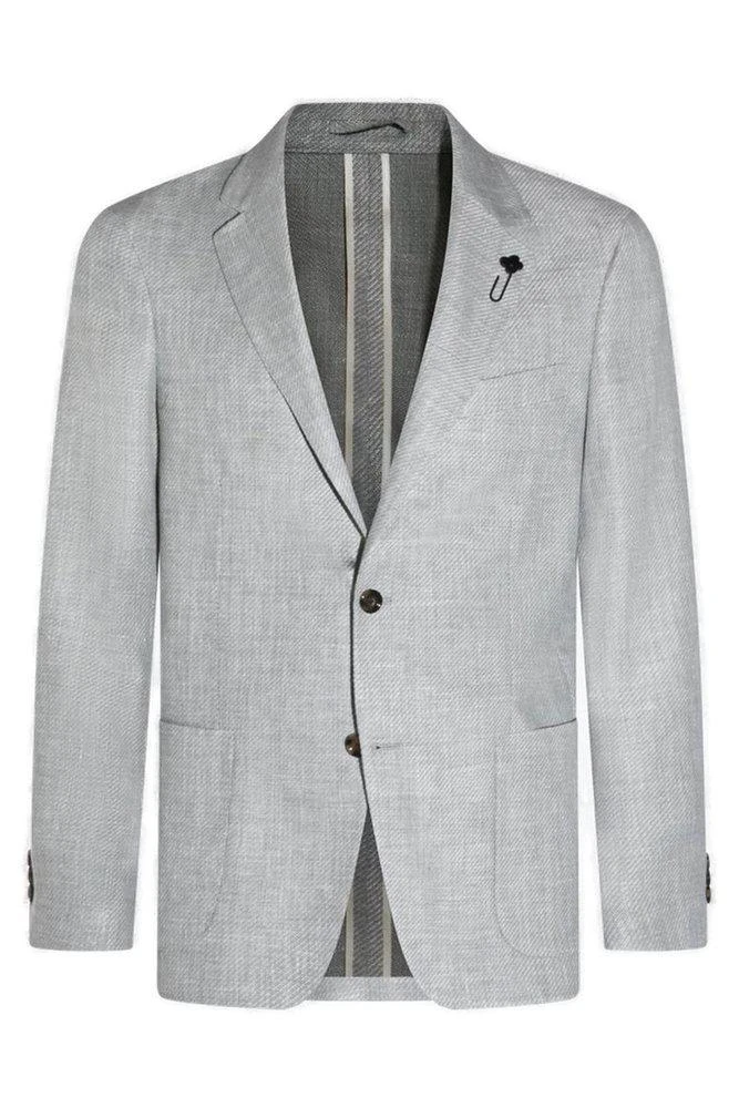 LARDINI Lardini Single-Breasted Tailored Blazer