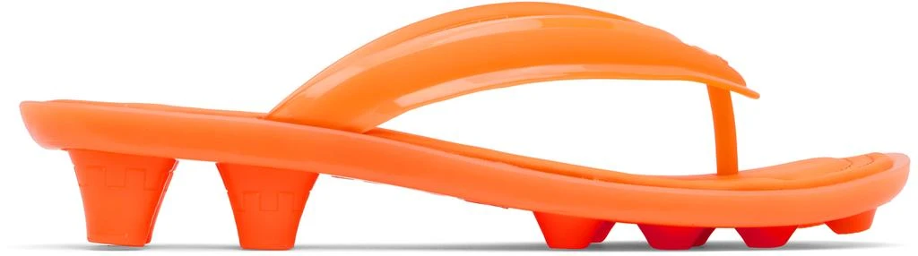 Puma Orange Fenty Edition Cat Cleat Jelly Sandals 1