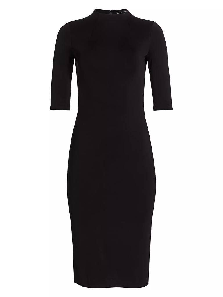 Alice + Olivia Delora Knit Bodycon Dress