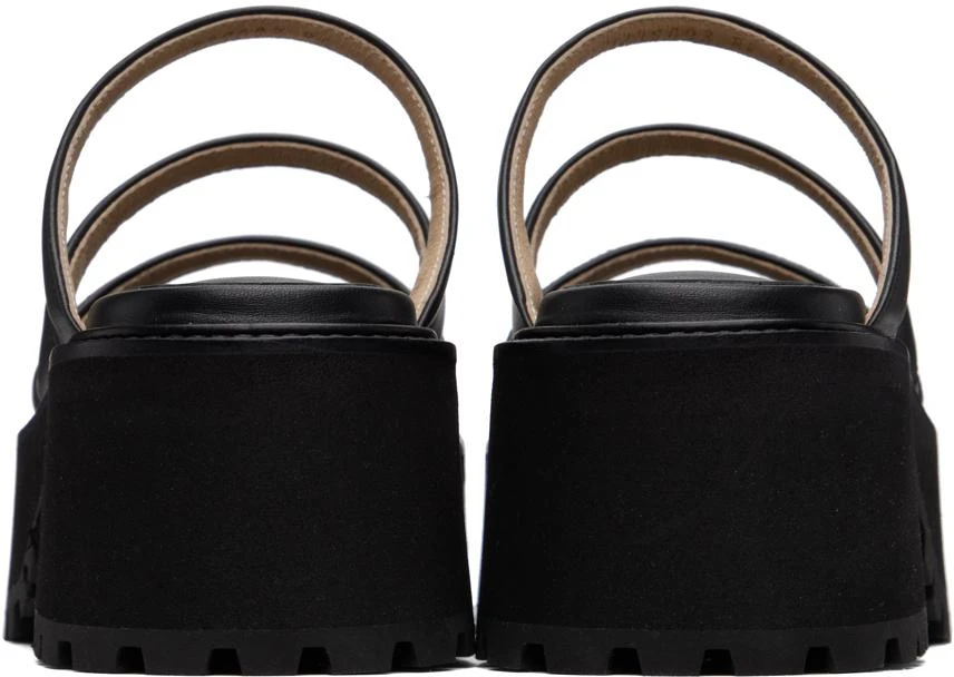 Marge Sherwood Black Platform Sandals 2
