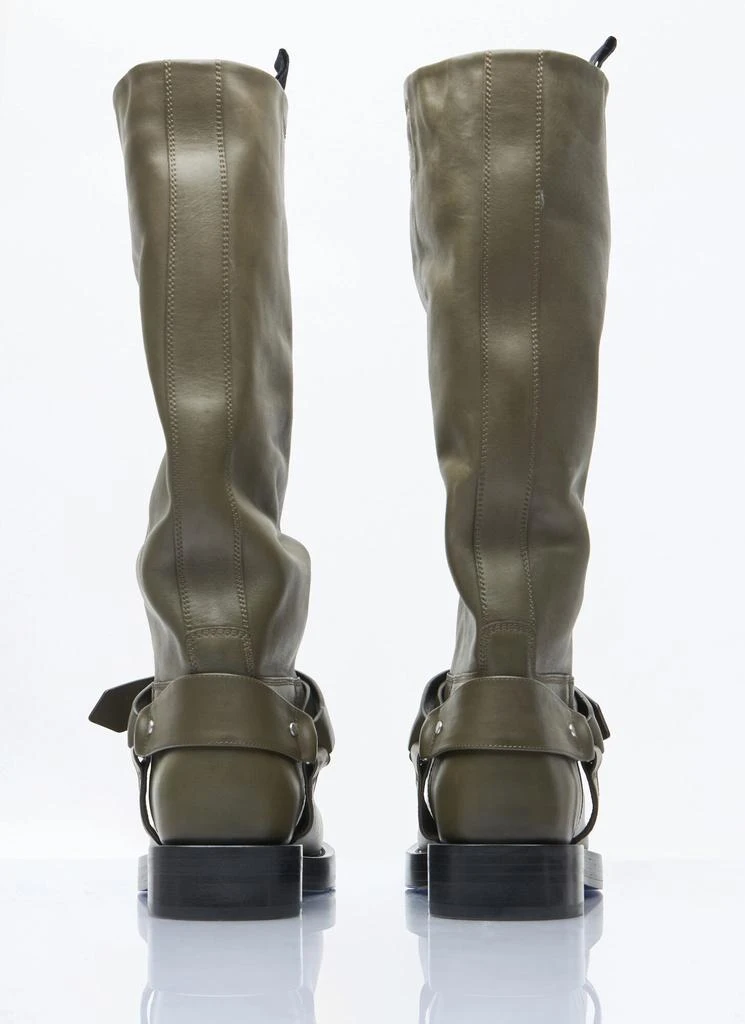 Burberry Leather Saddle High Boots 5