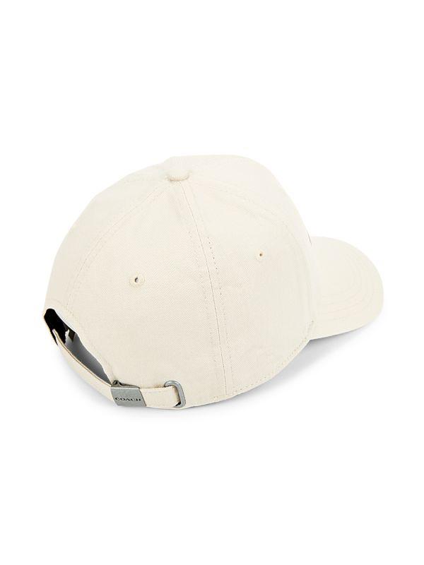 COACH Logo Embroidered Baseball Cap