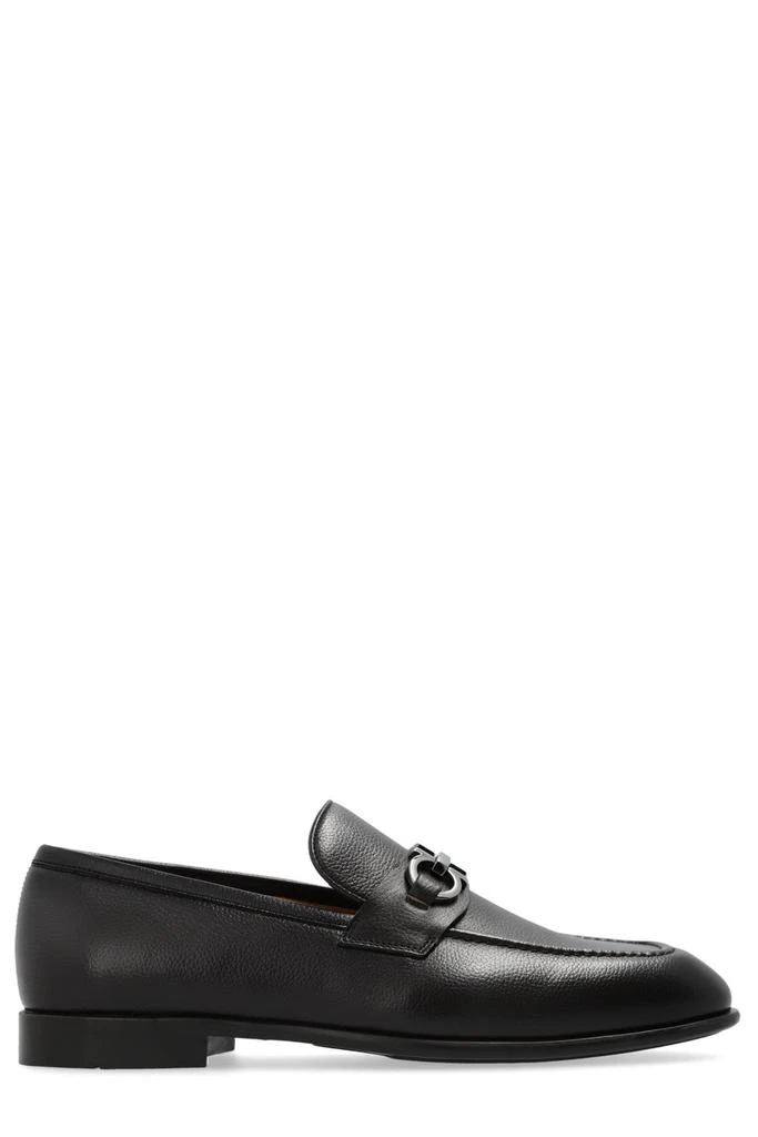Salvatore Ferragamo Ferragamo Gancini Plaque Slip-On Loafers 1
