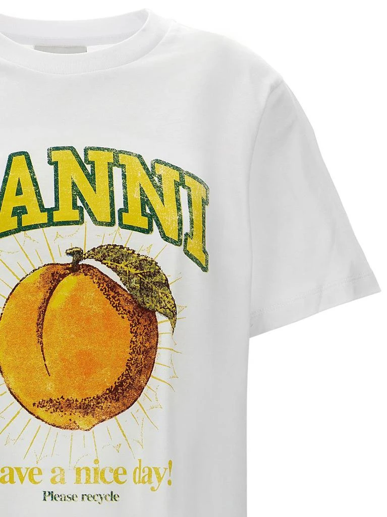 Ganni Ganni 'Peach' T-Shirt 1