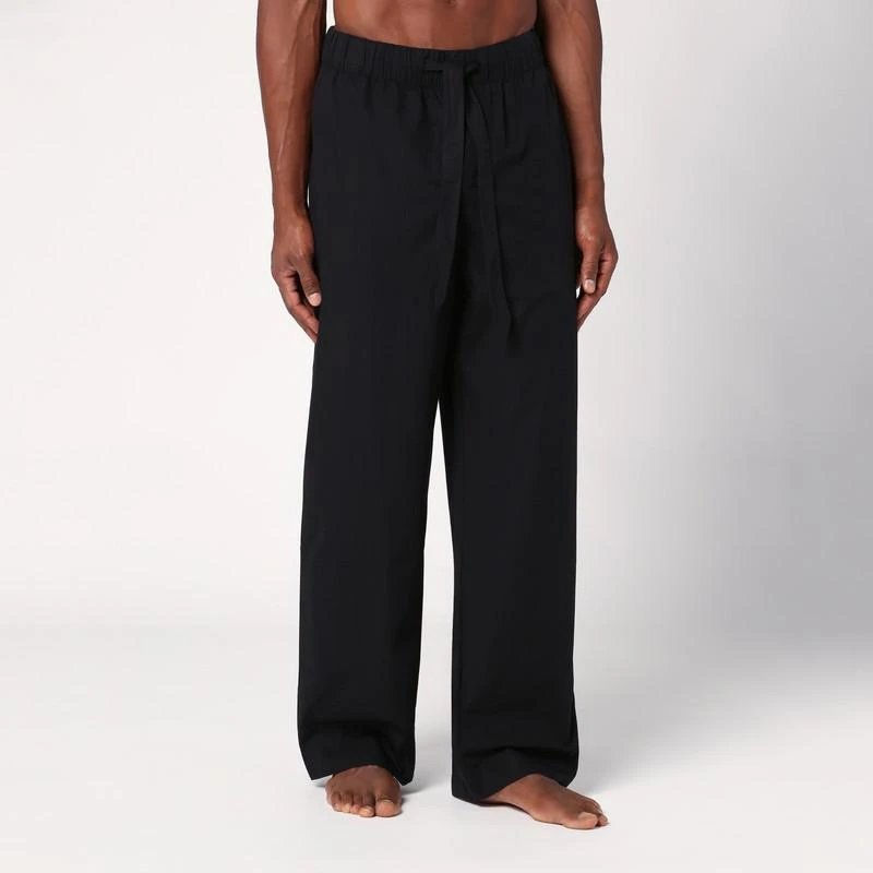Tekla Black pyjama trousers 4