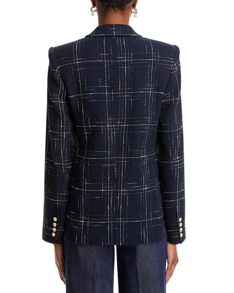 Generation Love Maverick Windowpane Tweed Blazer 3