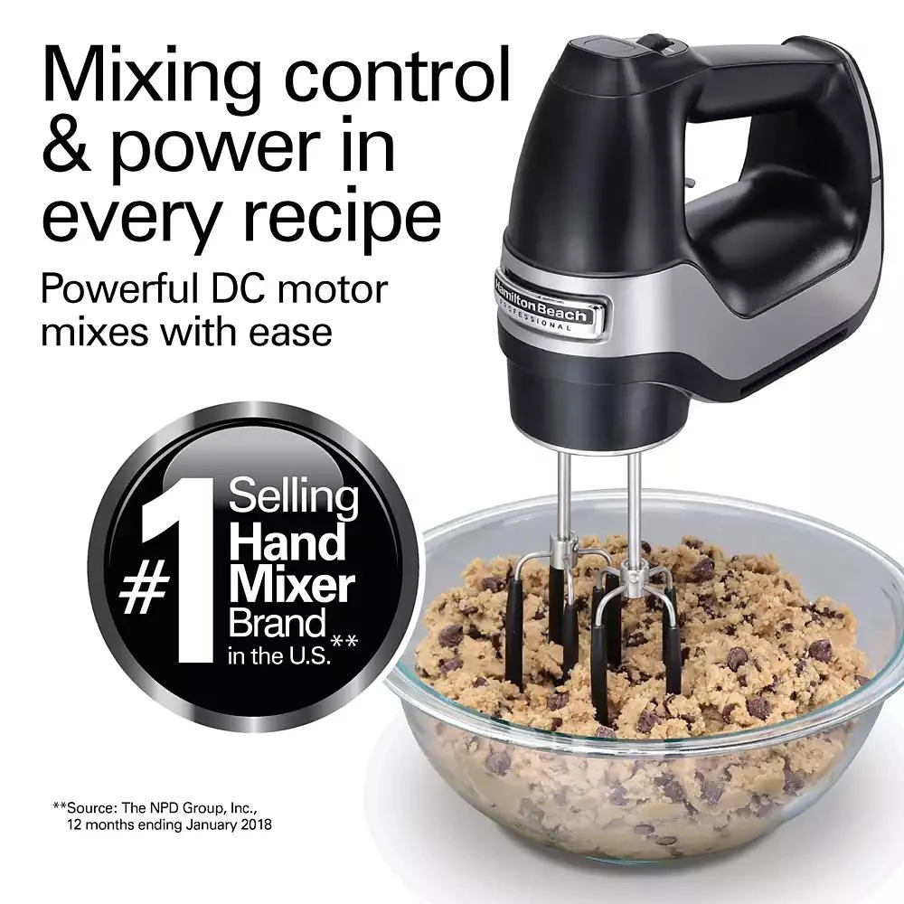 Hamilton Beach Professional 7 Speed Hand Mixer - 62655 4