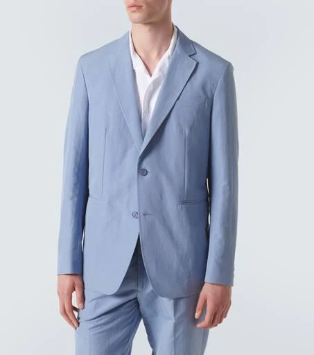 ORLEBAR BROWN Springfield linen and cotton blazer 3