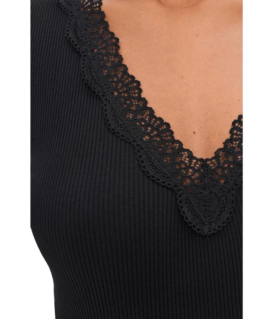 Madewell Lace-Trim V-Neck Top 5