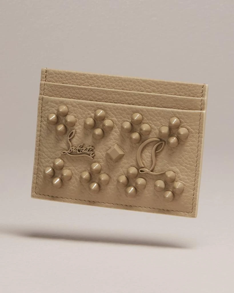 Christian Louboutin Kios Card Case in Leather with Loubinthesky Spikes 2