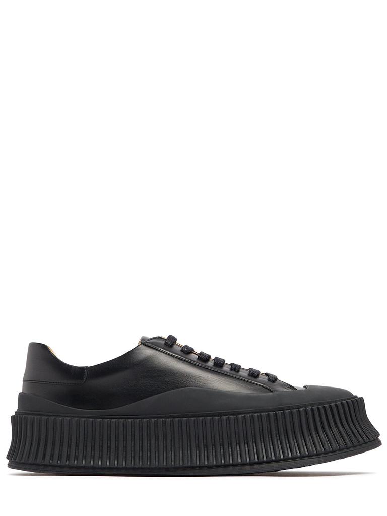 【関税＆送料込み】Jil Sander Sneakers & Slip-On Leather slip-on sneakers in multicoloured - Jil Sander