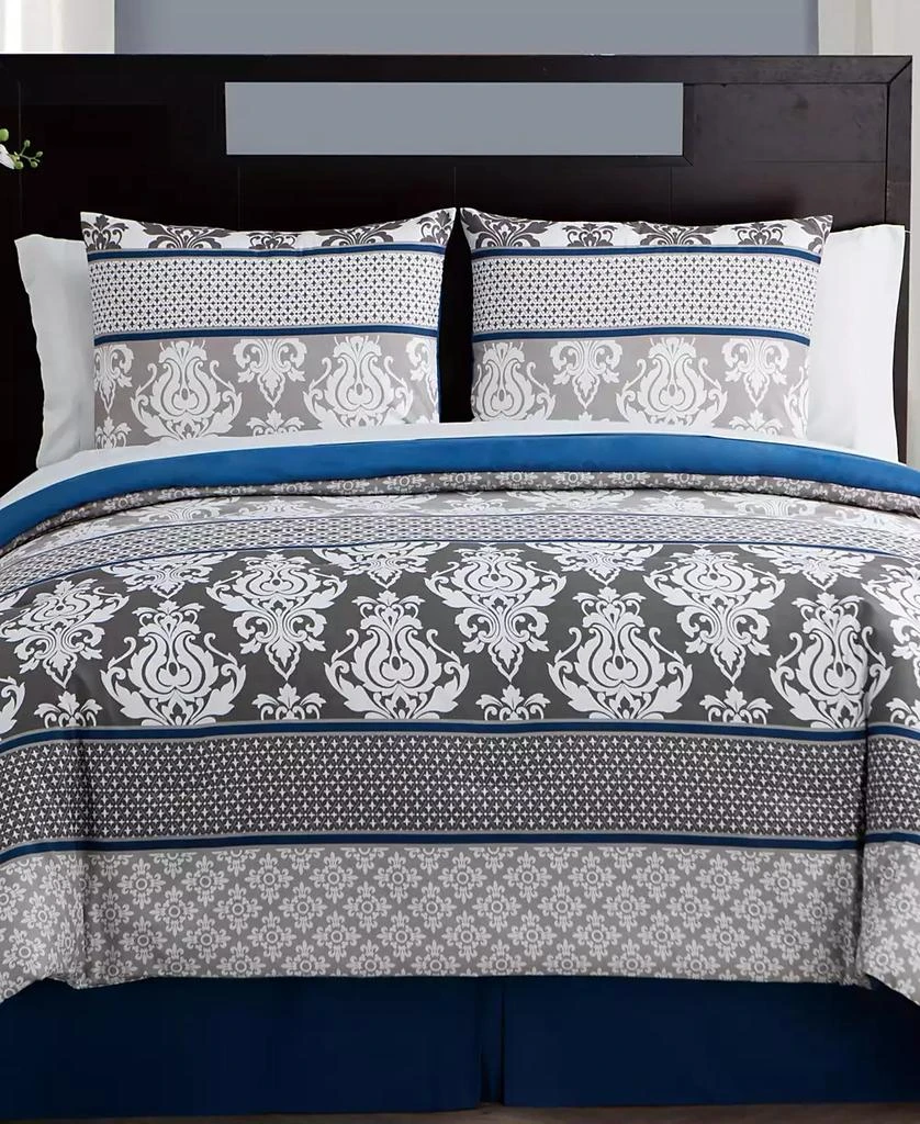 VCNY Home CLOSEOUT! Beckham 8-Pc. Damask Comforter Set 1