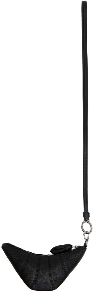 LEMAIRE Black Croissant Coin Pouch