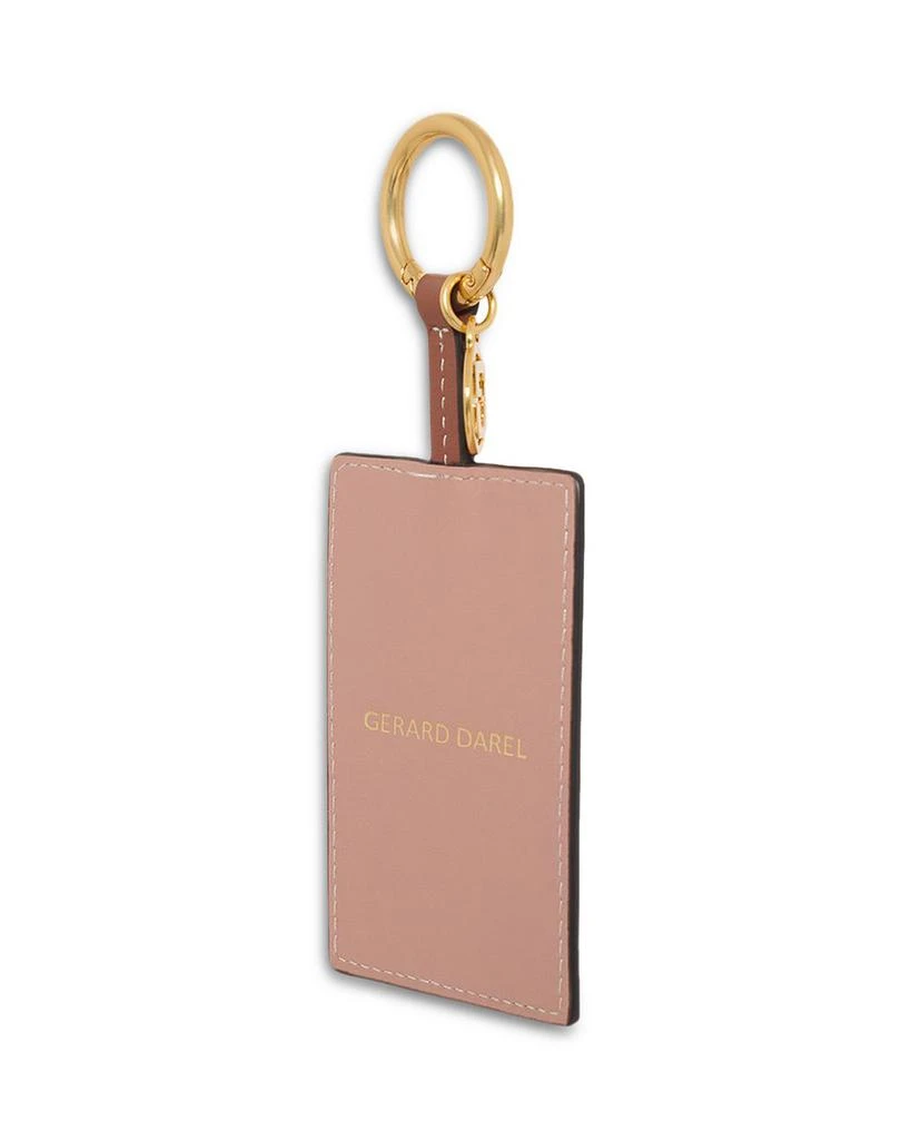 Gerard Darel As de Coeur Leather Bag Charm 3