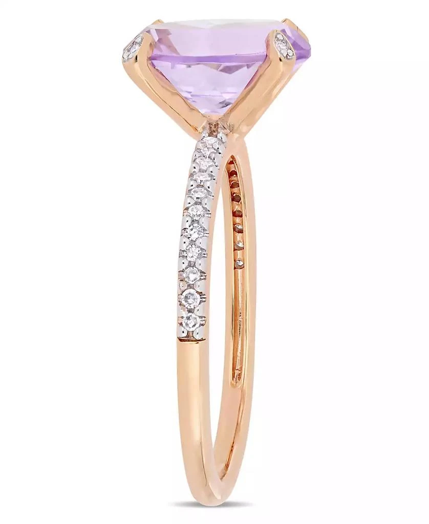 Macy
s Pink Amethyst (2-3/8 ct.t.w.) and Diamond (1/10 ct.t.w.) Ring in 10k Rose Gold 4
