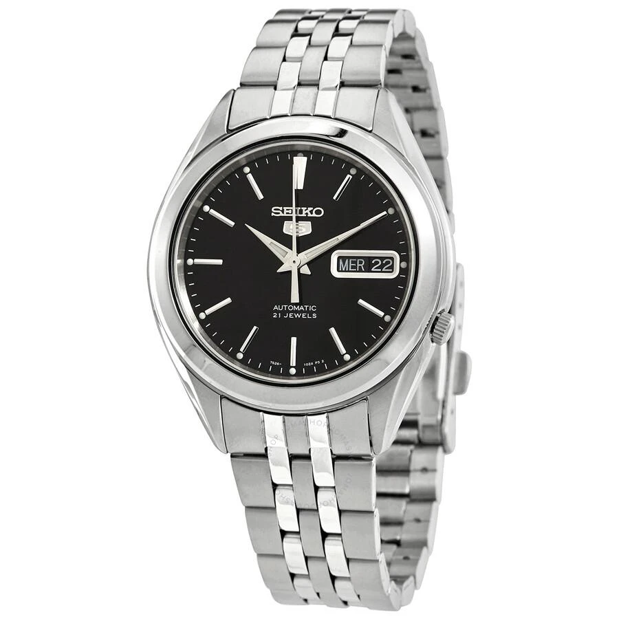 Seiko 5 Automatic Black Dial Men's Watch SNKL23K1 1