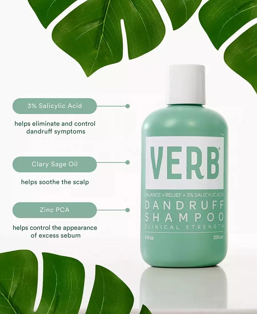 VERB Dandruff Shampoo, 8 oz. 4
